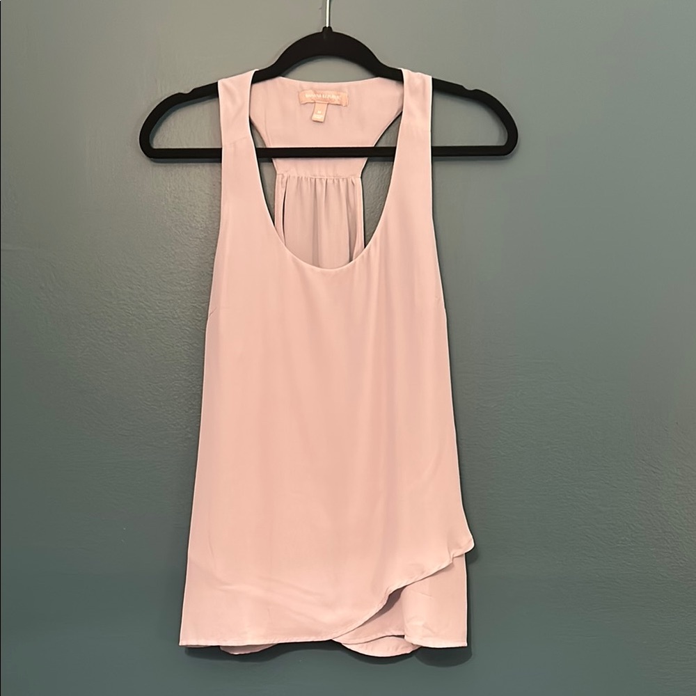 Elegant Silver Sleeveless Top